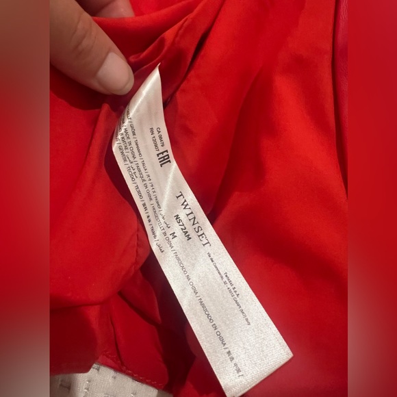 Twinset leather jacket NEW - Picture 7 of 7